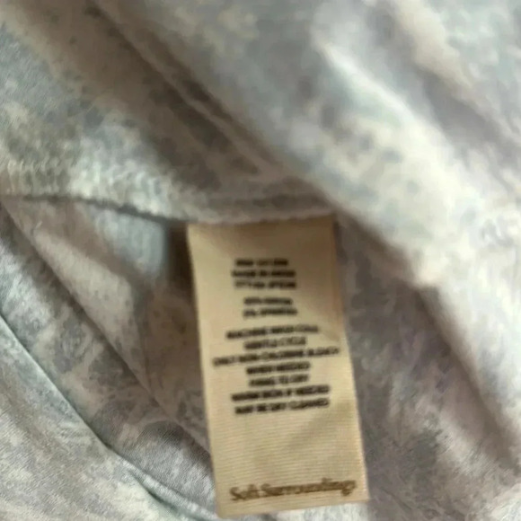 Soft Surroundings faux wrap abstract maxi dress size XL - Picture 6 of 6